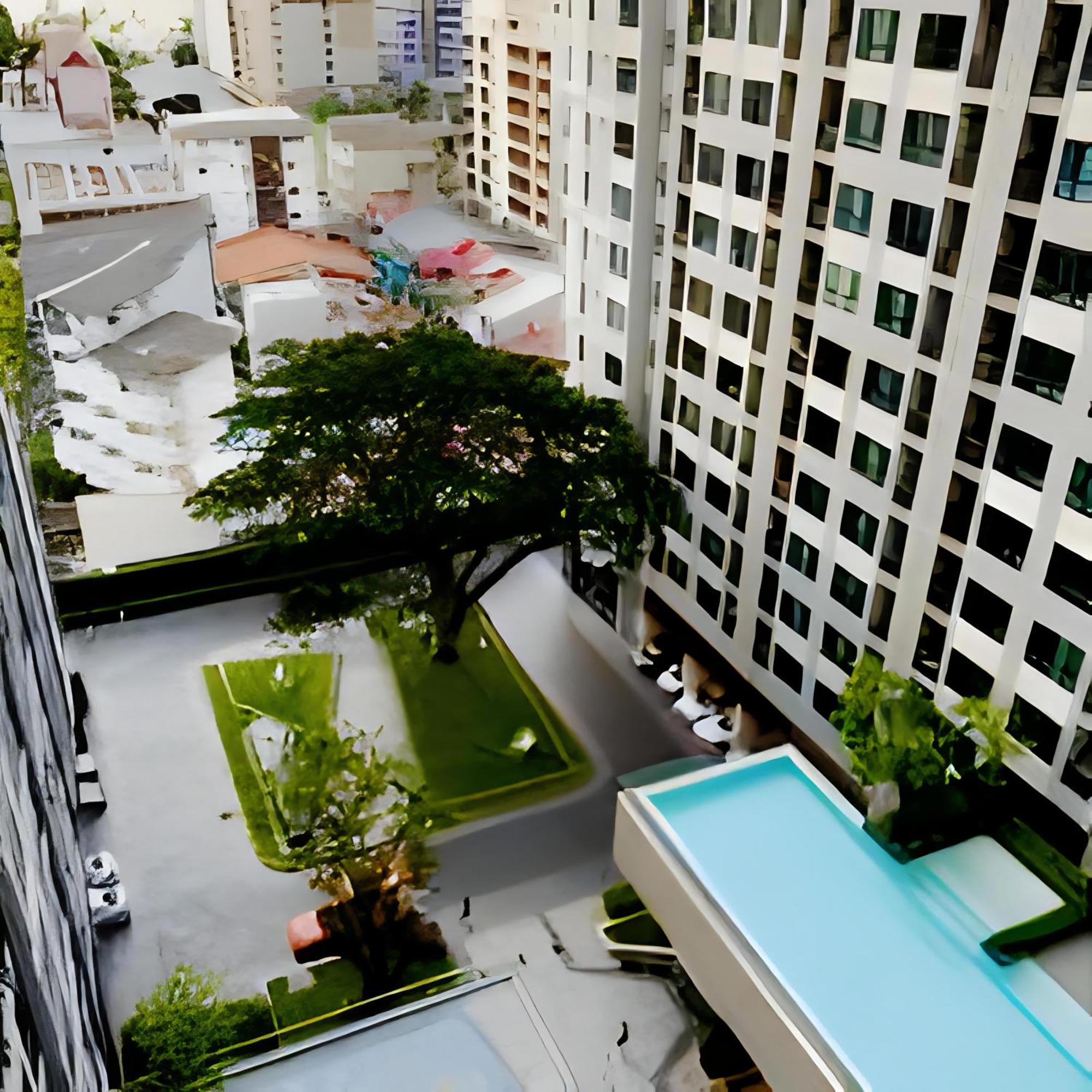 The Base Apartments At Central Pattaja Kültér fotó